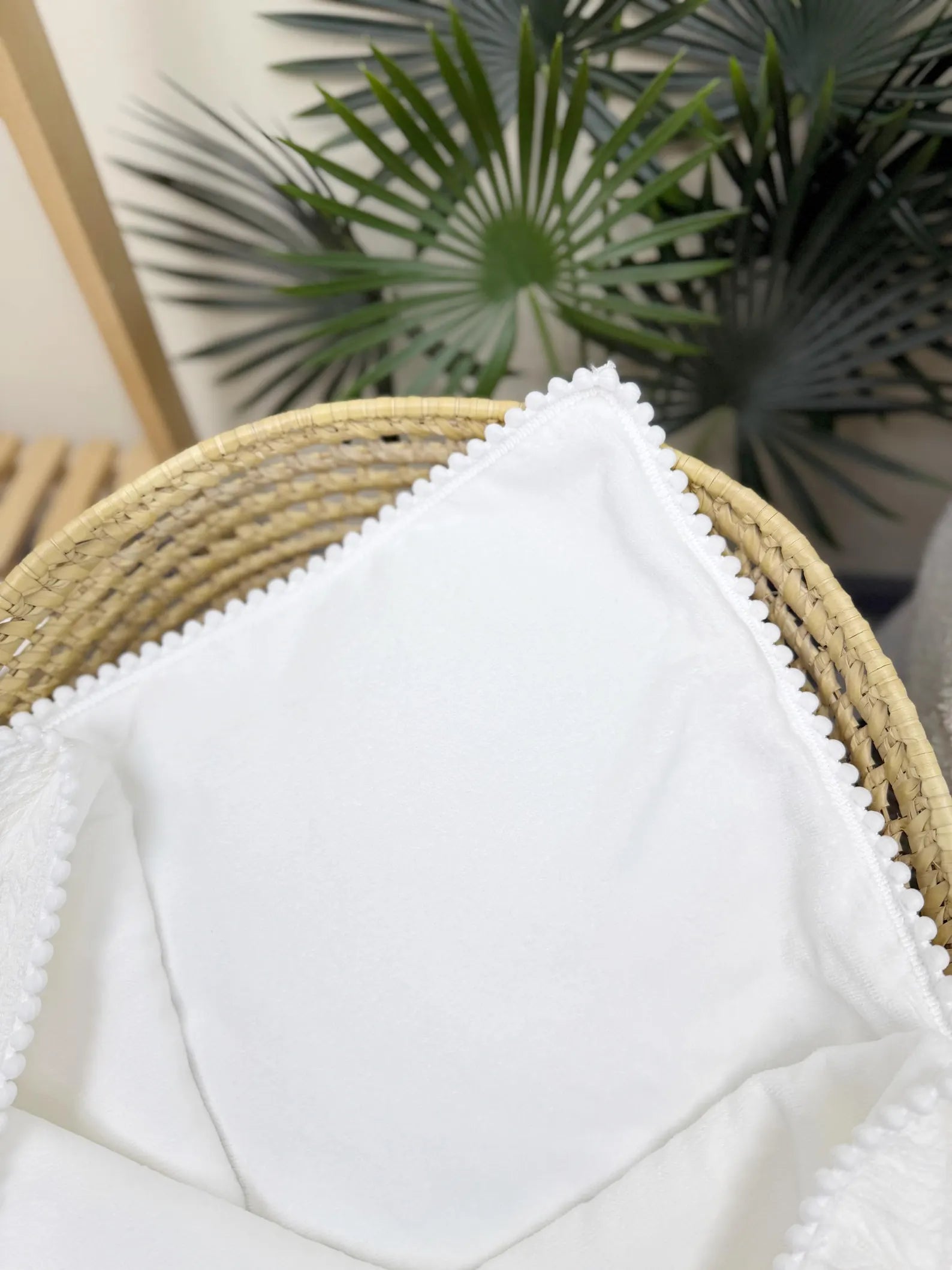 Cotton Velour Newborn Hospital Receiving Blanket & Swaddle Wrap