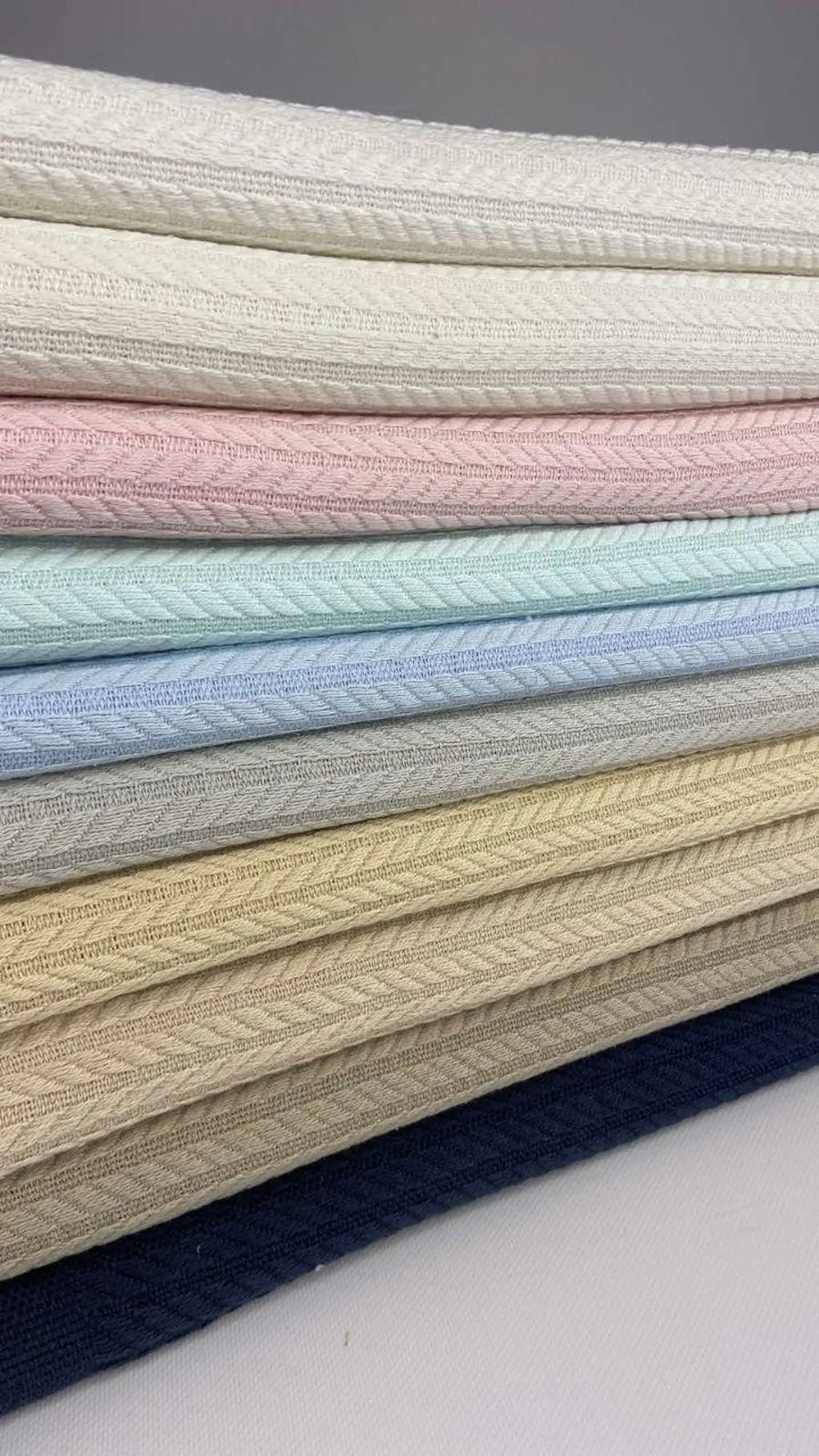 Cotton Velour Newborn Hospital Receiving Blanket & Swaddle Wrap