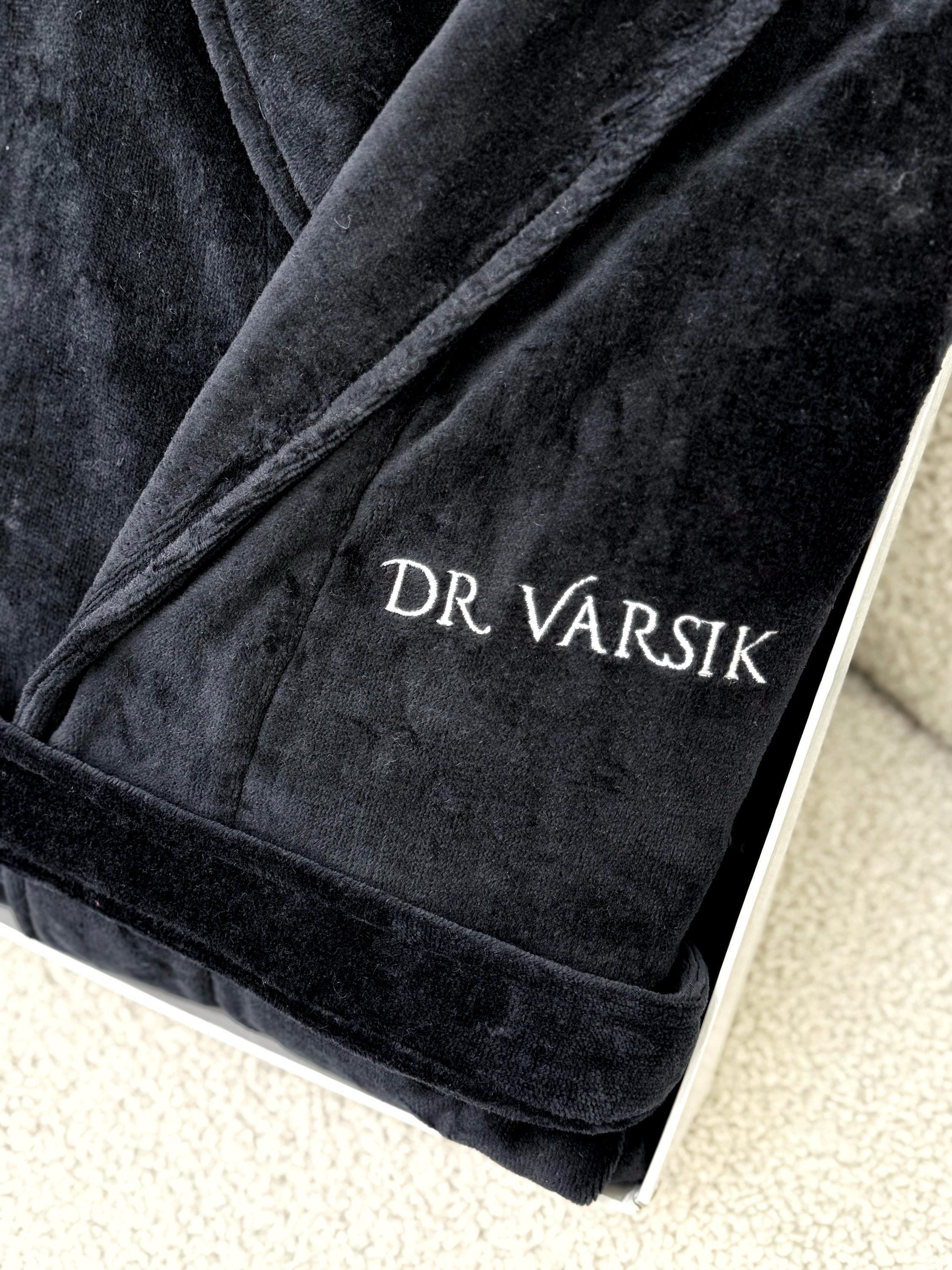 Personalized Cotton Waffle Bathrobe for Men with Custom Name Embroidery