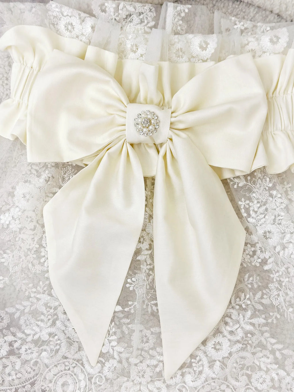 Handmade Lace Newborn Baby Discharge Envelope and Swaddle Blanket