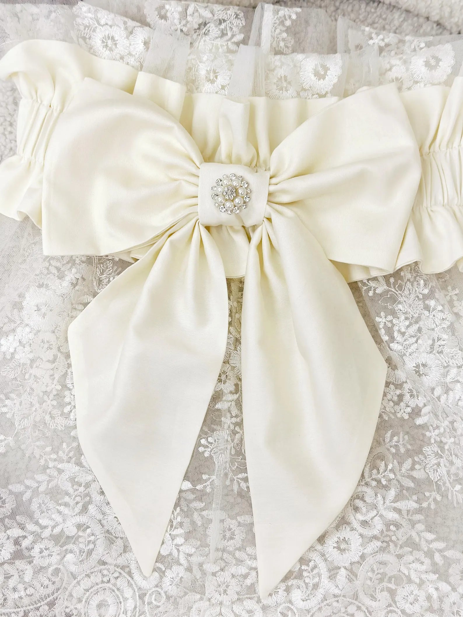 Handmade Lace Newborn Baby Discharge Envelope and Swaddle Blanket