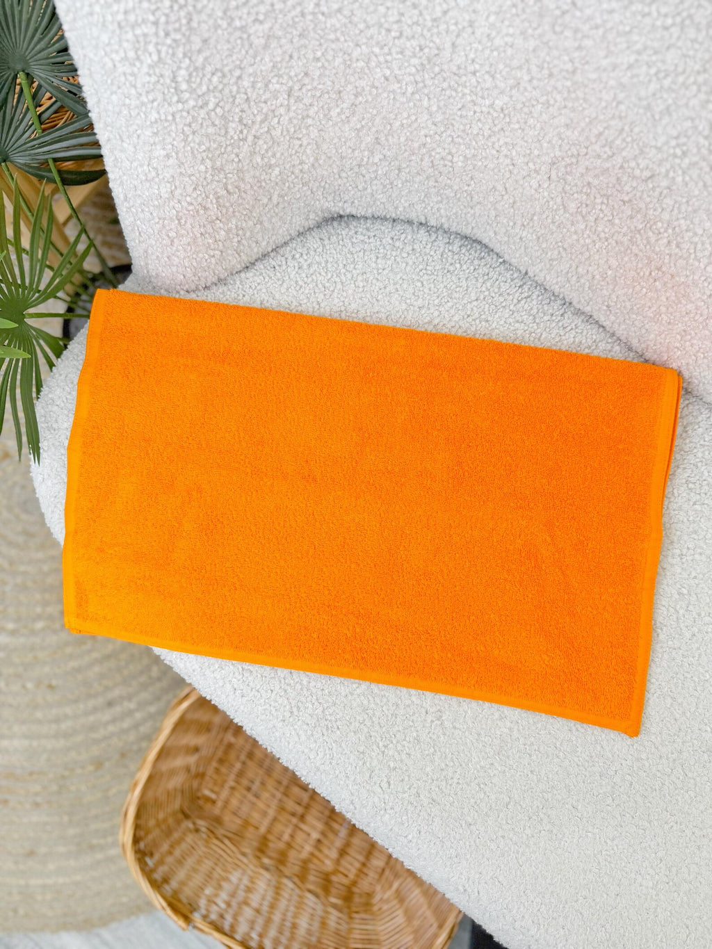 High-Quality Cotton Terry Cloth Bathroom Hand and Face Towel