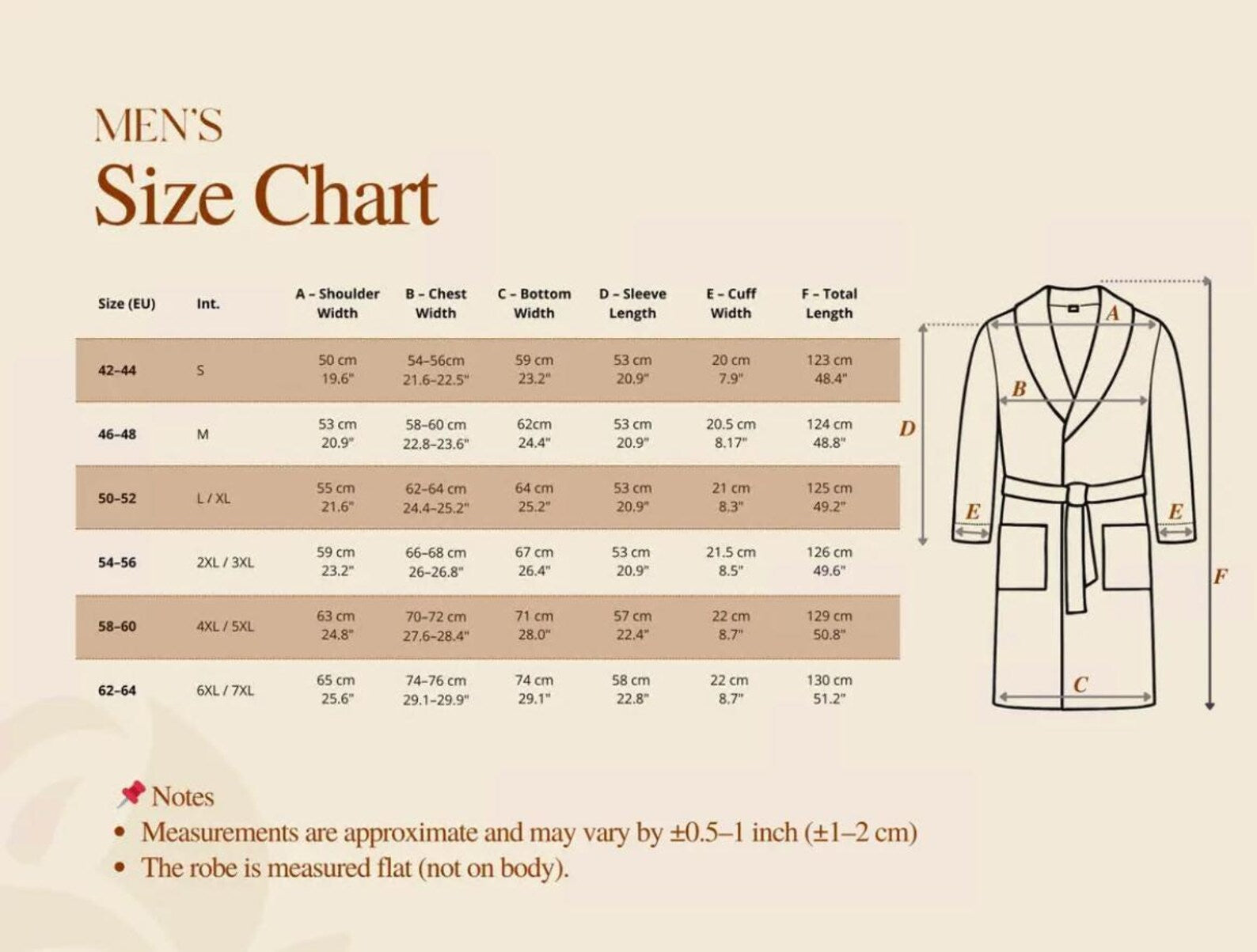 Men's Double Layer Muslin Cotton Robe and Lounge Wrap
