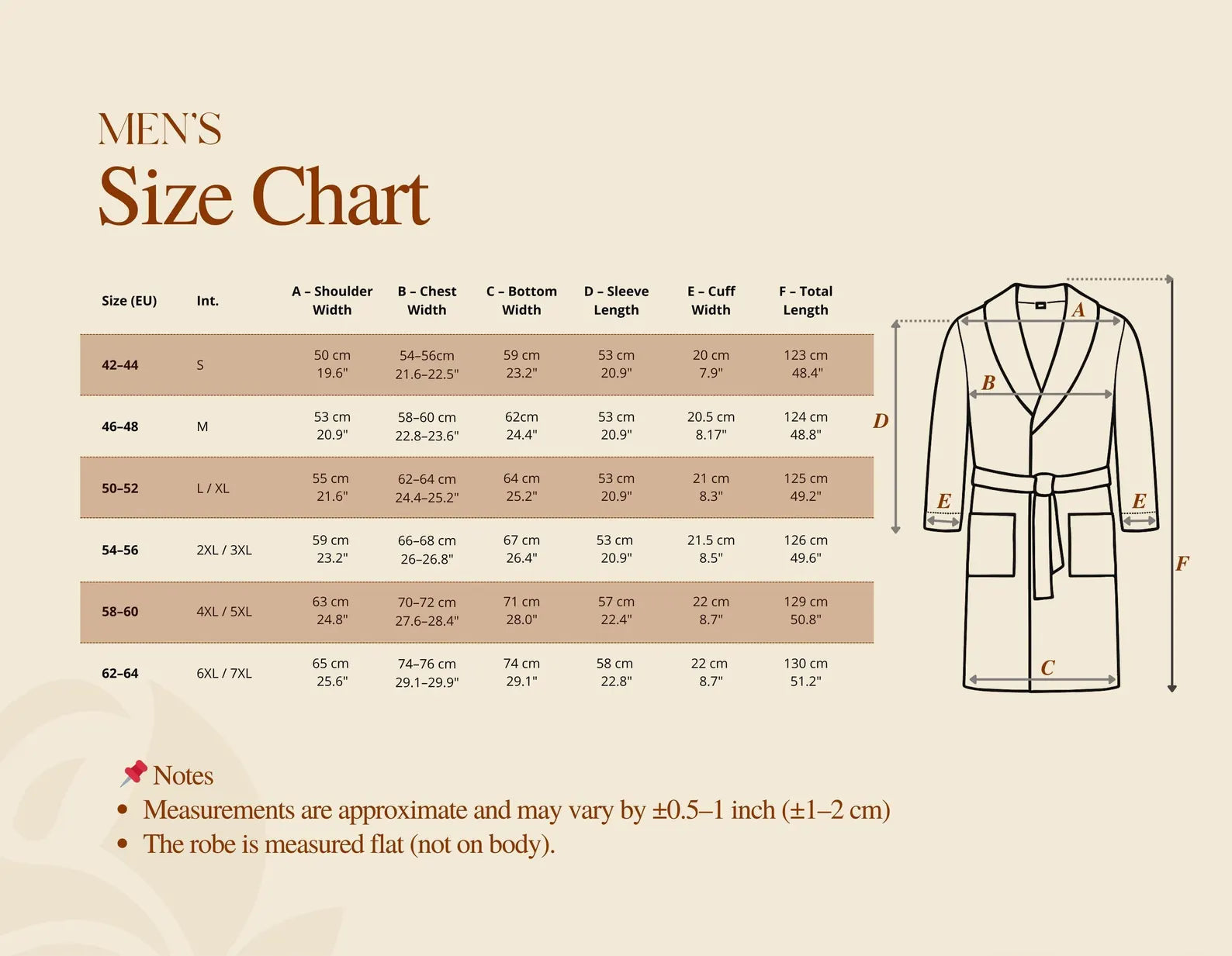 Personalized Men's Velour Cotton Bathrobe with Free Embroidery
