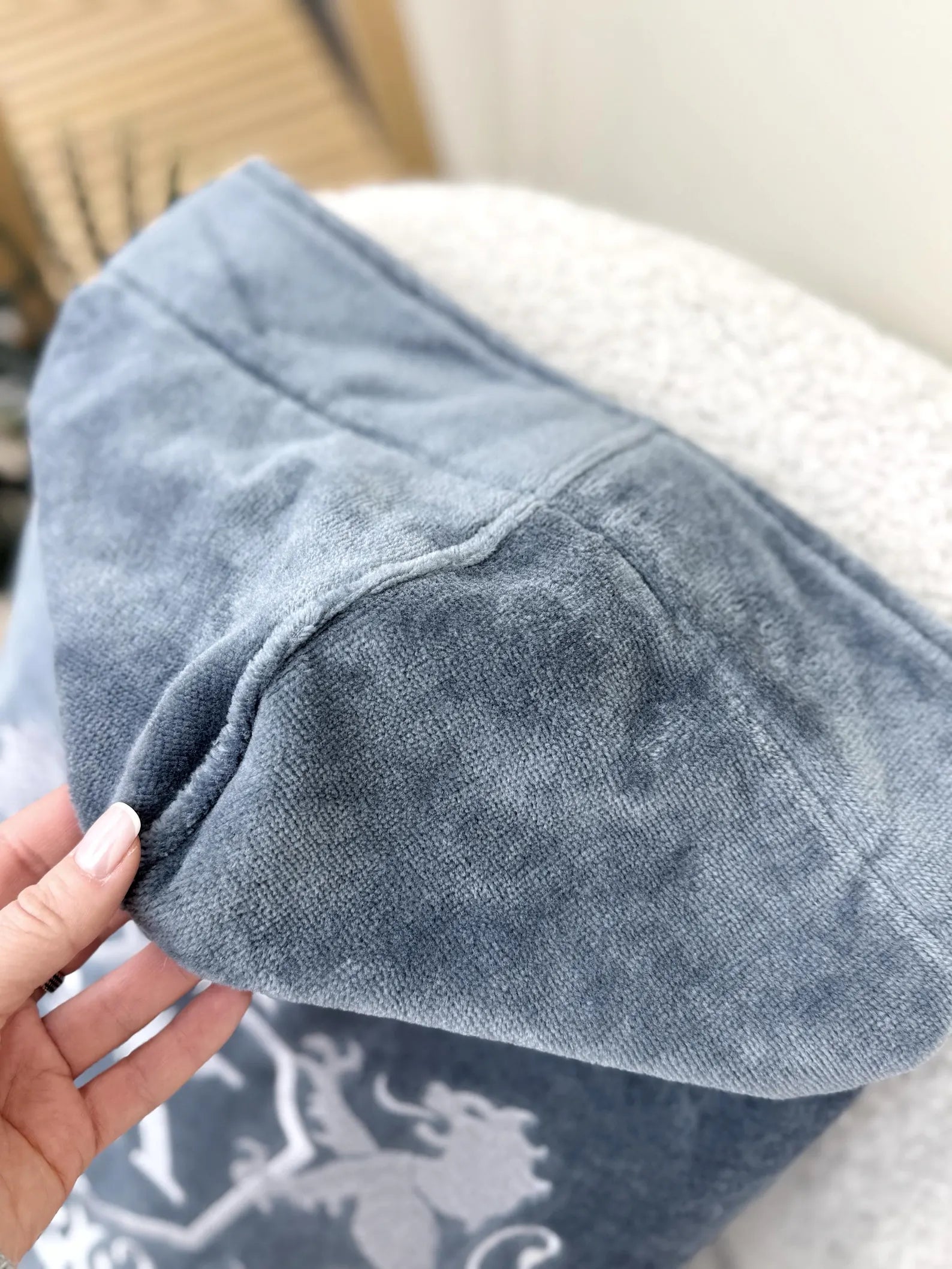 Personalized Men's Velour Terry Cotton Bathrobe with Custom Embroidery
