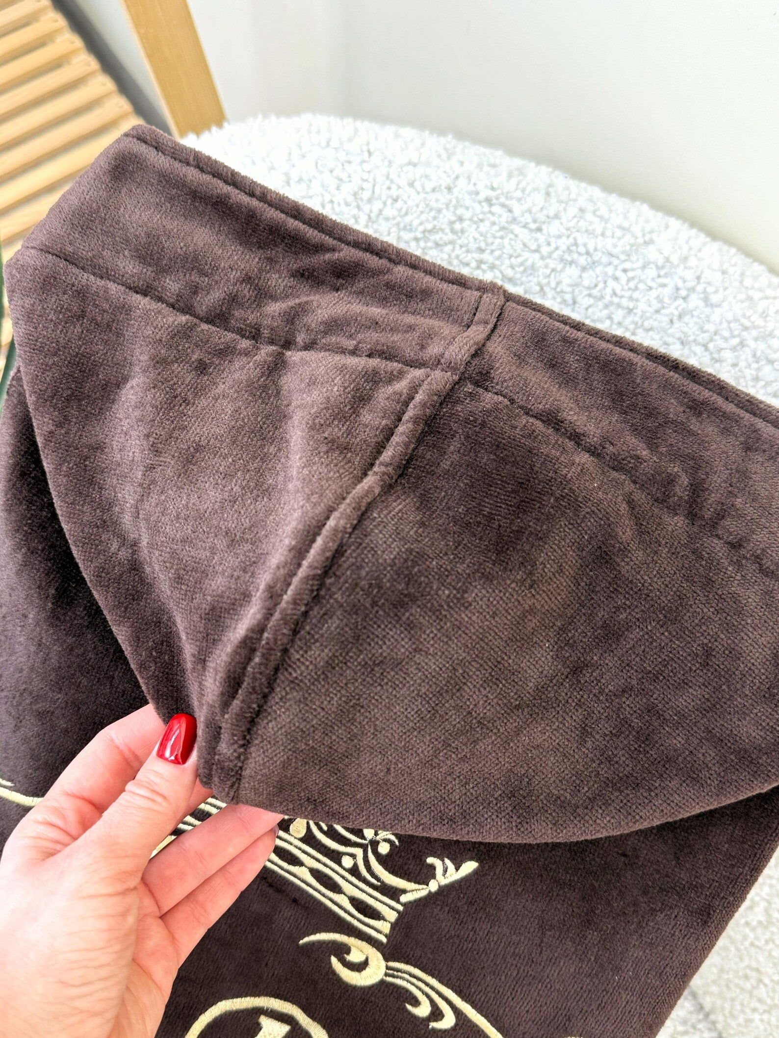 Personalized Mens Velour Terry Cotton Bathrobe with Custom Embroidery