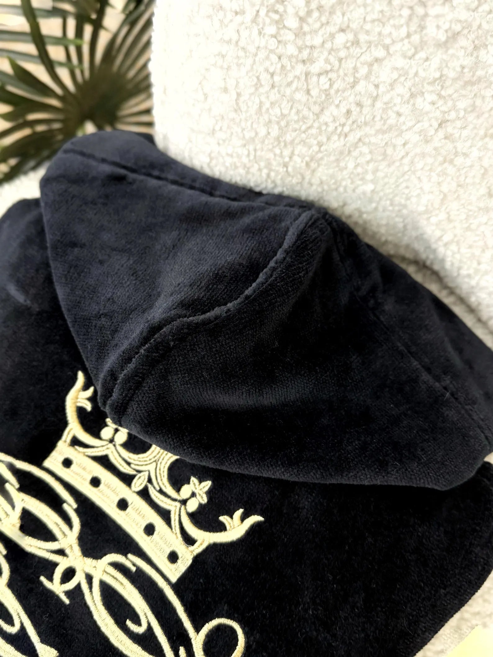 Personalized Men's Velour Terry Cotton Bathrobe with Free Embroidery